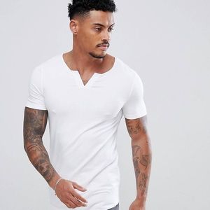 ASOS Longline Muscle Fit T-Shirt Size Small